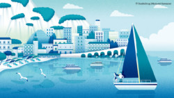 FUJITSU Mycloud 8月カレンダー