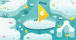 オンラインコミュニティ「ホクレア」oVice背景画像