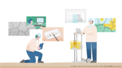 「The feel of a technology」第3話 一条工務店
「土地のことを知り、土地に適した手を施すことでいい家は建つもの」 コンセプトに沿って、動画内のイラスト素材を制作しました。
“未来を見据えた住まいづくり”というテーマを、やさしく誠実な世界観で表現しました。