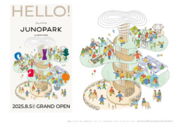 積水ハウスのテーマパーク「JUNOPARK」オープンキービジュアルを担当しました。
住まいを学びながらのびのびと過ごす子どもたちと家族を、充実したアクティビティとともに表現。
特徴的な内装や各アクティビティのポイントを押さえつつ、楽しさが伝わるようデフォルメしています。
イラスト制作協力:VISION TRACK