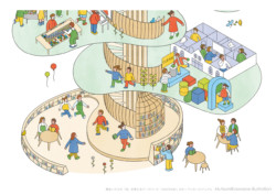 積水ハウスのテーマパーク「JUNOPARK」オープンキービジュアルを担当しました。
住まいを学びながらのびのびと過ごす子どもたちと家族を、充実したアクティビティとともに表現。
特徴的な内装や各アクティビティのポイントを押さえつつ、楽しさが伝わるようデフォルメしています。
イラスト制作協力:VISION TRACK